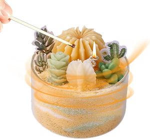 Vente en gros de bougies chauffe-plat fantaisie pour cadeaux de mariage, kit de fabrication de bougies parfumées DIY pour la décoration intérieure - Product Image 4