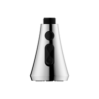 Tête de robinet de cuisine à trois fonctions pour lame de pulvérisation de rechange, universelle, filetage G1/2, pulvérisation rotative à 360 degrés