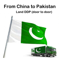 DDP de Chine vers le Pakistan par voie maritime, terrestre et aérienne, livraison porte-à-porte FCL/LCL, Yiwu Guangzhou Shenzhen vers le Pakistan