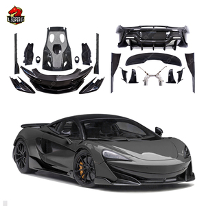 Kit de carrosserie en fibre de carbone pour décoration extérieure automobile pour <span class=keywords><strong>Mclaren</strong></span> 540C 560S 570S mise à niveau vers pare-chocs de voiture de style <span class=keywords><strong>600LT</strong></span> - Product Image 1
