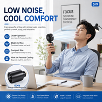 Moteur sans balais à trois vitesses GCF25L15006 pour mini-ventilateur portable