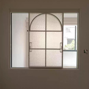 Fenêtre coulissante à écran noir Fenêtres coulissantes à <span class=keywords><strong>double</strong></span> <span class=keywords><strong>vitrage</strong></span> en alliage d'aluminium anti-moustique - Product Image 5