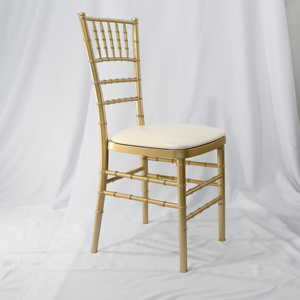Wholesale Commercial Hotel Party Stackable Tiffany Wedding Golden Resin Chiavari <b>Chairs</b> - Product Image 2