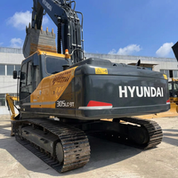 Excavatrice sur chenilles Hyundai 305LC-9T d'occasion, d'origine coréenne, avec peu d'heures de fonctionnement, modèle Hyundai 305 305lc 305 305-9
