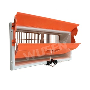 Volaille Poulet Éleveur Maison Poulailler Couche Élevage Mur Monté Entrée D'air Fenêtre - Product Image 1