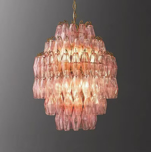 Lampadario di Lusso in Stile Italiano per Casa e Ufficio, Modello Unico Francese-Americano, Lampada Moderna di Medie Dimensioni per Soggiorno e Sala da Pranzo - Product Image 6