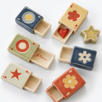 Diffuseur d'huiles essentielles en céramique, ensemble rectangulaire avec pierres de lave, décoration parfumée pour la maison