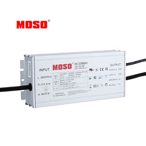 Moso IP67 X6 Series 320W 2 A Controladores LED regulables de alta eficiencia Certificado FCC para luces de inundación Iluminación LED oscura - Product Image 1