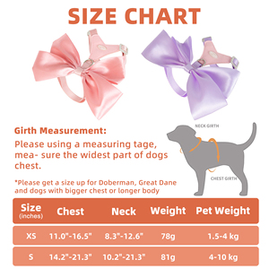 Luxo Bowknot Cute Cat <span class=keywords><strong>Harness</strong></span> Leash Vest Set I-Shaped Big Bow Tie Pet Vest Rope para gatos e cães pequenos - Product Image 5
