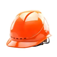 安全ヘルメットABS保護通気性ホワイトオレンジ中国卸売カスタムヘルメットエンジニアリング建設用