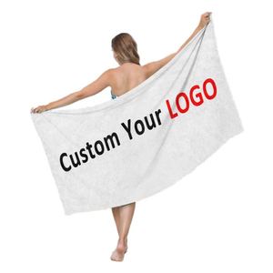 Toallas de Playa de Microfibra Resistentes a la Arena, Extra Grandes, de Diseño Personalizado, Ligeras y de Lujo para Adultos y Niños, al por Mayor - Product Image 1
