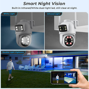 WERYSAFE 4K 8MP PTZ Wifi Camera Dual Lens Ai Human Detect Auto Tracking Outdoor Wireless Surveillance IP Security Camera - Product Image 5
