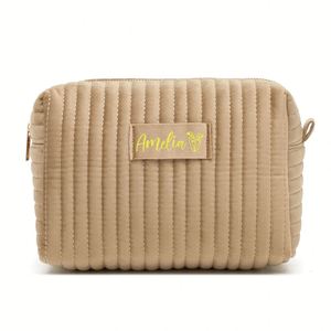 Custom Velvet Cosmetic <b>Bag</b>, Large Capacity, <b>Bridesmaid</b> <b>Gift</b>, Makeup <b>Bag</b> Her, <b>Gift</b> for Bridal Party - Product Image 2