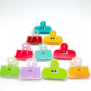 Tùy chỉnh Mini Acrylic giấy clip phim hoạt hình Clip Chất lượng cao hot-bán nhà máy dễ thương tùy chỉnh logo Nhựa Kẹp ghi chú - Product Image 2
