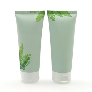 Tubos Cosméticos de Plástico Verde de 35 mm y 70 ml, Impresión Offset, con Tapa Abatible, para Crema Depilatoria, Venta al Por Mayor del Fabricante - Product Image 2