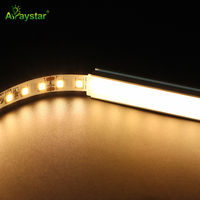 Perfil de tira de LED con cubierta de PC difusora y luz de canal de extrusión Perfil de aluminio LED para tira de LED
