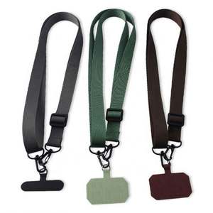 Cordon de téléphone portable personnalisé réglable et réutilisable avec crochet pour suspension transversale - Product Image 6