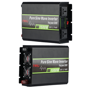 <span class=keywords><strong>FChao</strong></span> อินเวอร์เตอร์แปลงไฟ1500วัตต์, อินเวอร์เตอร์ DC 12V 24V 48V เป็น AC 220V 230V ปิดกริดอินเวอร์เตอร์พลังงานแสงอาทิตย์เพียวไซน์เวฟสำหรับบ้าน - Product Image 4