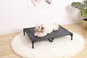 Cama Elevada para Perros y Gatos Yalong OEM/ODM PB010, Rectangular, de Fibra, M/76*60*16cm, Ecológica, Moderna, Lujosa, Duradera, de Plástico Impermeable - Product Image 2