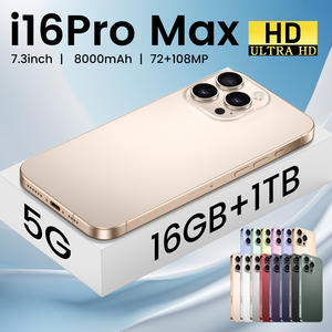 Nouveau Smartphone Populaire I16 Pro 5G Deca Core 16 Go/1 To Écran HD+ 7,3 pouces 120 Hz Appareil Photo 108 MP Charge Rapide 65 W - Product Image 2