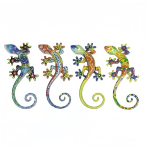 Decoraciones de Pared Creativas y Coloridas con Diseño de Gecko 3D, Adornos de Lagarto Huecos en Resina para Refrigerador y Atracciones Turísticas - Product Image 3