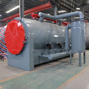 Ligne de production de charbon de biomasse : Équipement de carbonisation commercial pour déchets de bois et balles de riz, machine de production de charbon - Product Image 5