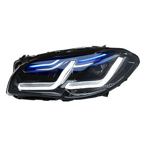 Faro Anteriore per BMW Serie 5 F10/<span class=keywords><strong>F18</strong></span> (2011-2017) con Luci Diurne a LED Modificate, Lente a Doppio Fascio, 12V 6000K - Nuovo - Product Image 6