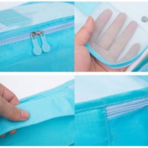 Custom Personalized 6 Piece Travel <b>Organizers</b> Storage Bag Luggage Packing Cubes Set for <b>Suitcase</b> - Product Image 6