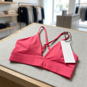 Sujetador Deportivo Ecológico Personalizado sin Costuras para Mujer, Transpirable, de Secado Rápido, con Logotipo Frontal, de Alta Sujeción, para Yoga, Running, Gimnasio, Fitness y Entrenamiento - Product Image 3
