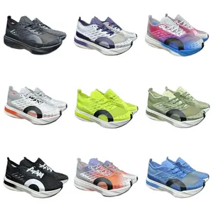 Chaussures de course de designer avec amorti, <span class=keywords><strong>baskets</strong></span> professionnelles pour marathon et course sur route, chaussures de marche pour hommes - Product Image 1