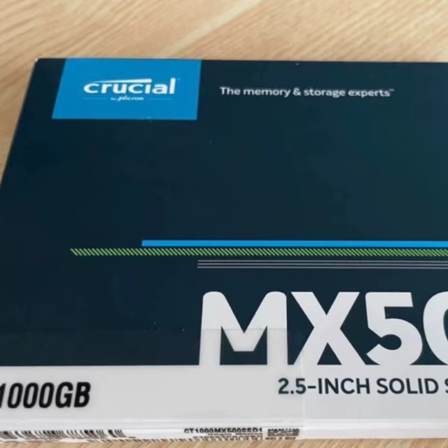 Crucial MX500 500GB Internal Solid State Drive CT500MX500SSD1 SATA 2.5 Inch -UK