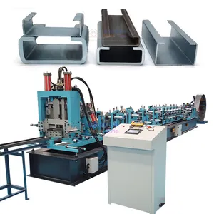 Factory Outlet C Z Purlin Forming Machine Steel Frame Steel C U Z M Shape CZ Purlin Profile Channel Making Roll Forming Machine