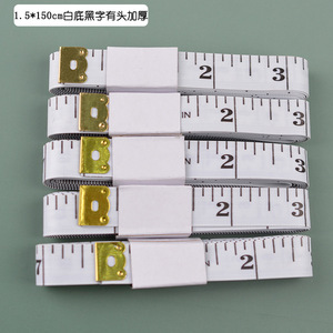 1.3 pouces 150cm compteur <span class=keywords><strong>de</strong></span> tailleur souple à trois voies mesure noir blanc fond épaissi vêtement tour <span class=keywords><strong>de</strong></span> poitrine couture - Product Image 3