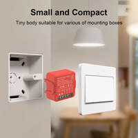 Module d'alimentation à découpage Tuya 1 2 3 4 gangs Mini commutateur intelligent Module de commutateur de relais intelligent Zigbee