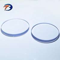 Fenêtre en cristal de saphir optique, fenêtre de transmission haute qualité personnalisée