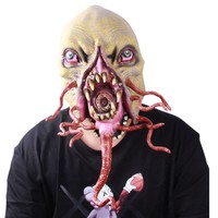 Masques en latex pour adultes, effrayants et sanglants, pour Halloween, Noël, zombie, monstre, vampire, costume de fête