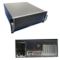Panel PC de montaje en rack industrial integrado ODM 1U 2U 4U con CPU I3 I5 I7 y SSD de 512GB para automatización o uso en servidores
