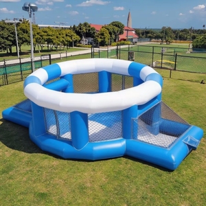 Conception circulaire Football Gonflable Savon Terrain de Football But Rond Sport Court Arena pour <span class=keywords><strong>Château</strong></span> Jouer - Product Image 1