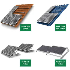 Netz unabhängiges Solarsp eicher system, Heimgebrauch Hybrid-Solarenergie-Panel-System für Zuhause, 5kW, 10kW, 12kW
