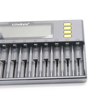 Новое оригинальное зарядное устройство с 12 слотами для 18650 26650 18350 <span class=keywords><strong>18340</strong></span> 1,2 V Ni-MH/Cd литий-ионный аккумулятор 3,7 V - Product Image 2