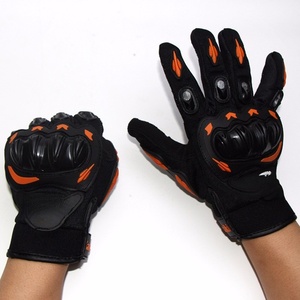Guantes de Ciclismo Resistentes al Agua con Pantalla Táctil, Cinco Dedos, Protección de Nudillos, Malla Transpirable, Tira Reflectante, Correa Ajustable para - Product Image 4