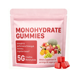 Bonbons gélifiés à la créatine monohydrate 5g pour adultes OEM/ODM, suppléments énergétiques à la créatine, 180 unités, 0g de protéines - Product Image 1