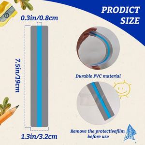 Tiras de Lectura Guiada, Tiras de Resaltado de Colores para Dislexia, Herramientas Esenciales de Lectura con Marcadores de Libros - Product Image 3