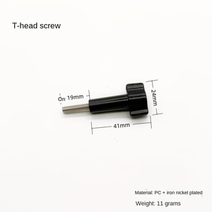 Adaptador de tornillo en T universal compatible con <span class=keywords><strong>GoPro11</strong></span> DJI Insta360, tornillo manual para cámara de acción - Product Image 6