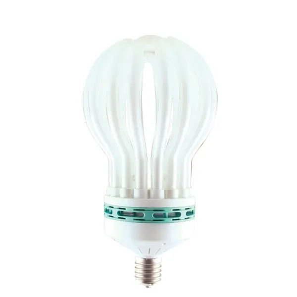 Fluorescent high power light 8U 200W cfl lotus lamp energy lamp with T5 tube for warehouse