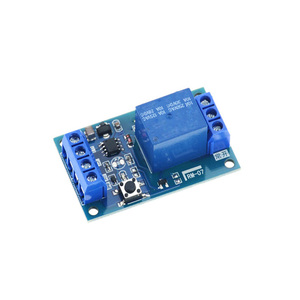 OKY3026 5V 12V 24V <strong>Single</strong> <strong>Bond</strong> <strong>Button</strong> <strong>Bistable</strong> <strong>Relay</strong> <strong>Module</strong> Modified Car Start Stop Self-Locking Switch One Key - Product Image 1