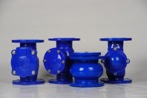 Thủy lực nước thải bóng kiểm tra van SYI sắt dễ uốn van kiểm tra khí 6 inch chung inch 8 kiểm tra van PN16 - Product Image 6