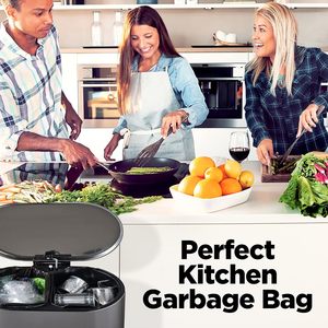 Bolsas de basura transparentes de alta resistencia de 30-33 galones (250 unidades) - Bolsas de reciclaje transparentes de 30+ galones, 32 galones Venta directa de fábrica - Product Image 5