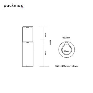 30ml high-quality glass bottle with pump — suitable for lotion, serum, essential oil, and liquid <b>foundation</b>. Hot-selling model - Product Image 6