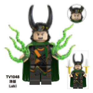 Hot Selling DIY Building Block Anime Hero Resin Character <strong>Toys</strong> Cute Action Figure Collectible <strong>Bricks</strong> Made for Durable Plastic - Product Image 1